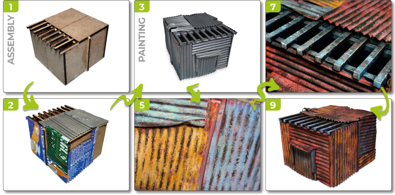 Rust effect painting - Advanced tutorial